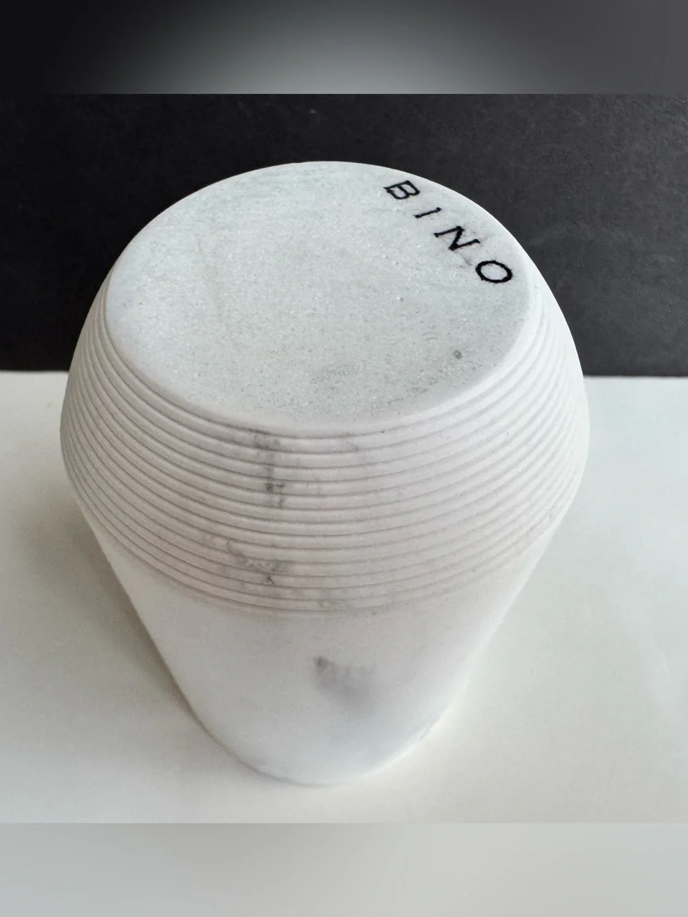 BINO Marble Collection Resin Bath Tumbler / Counter Organization